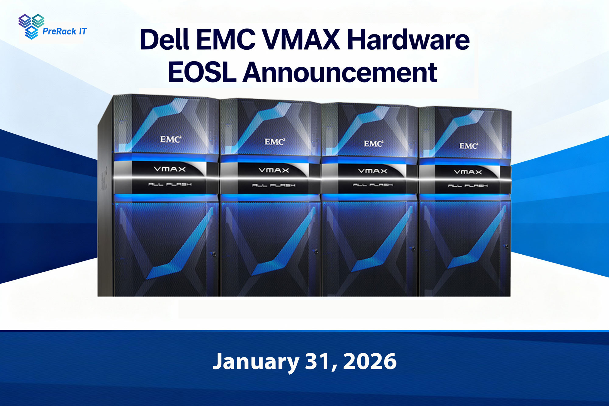 EMC VMAX EOSL - January 2026